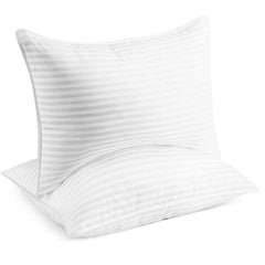 Soft Stripe Hotel Big Pillow Cotton Pillow Five Star Hotel Pillow Collection Queen Size Carton Square 60 Plant Neck Plain CN;JIA